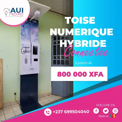 Toise numérique hybride connectée